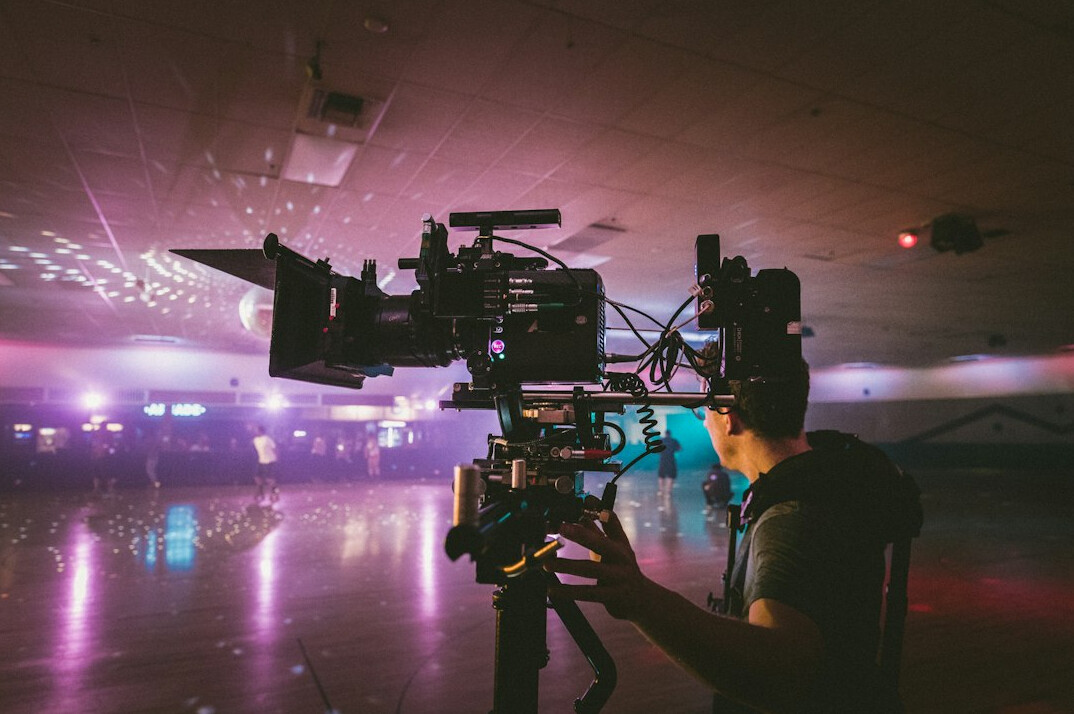 filmmaker with camera