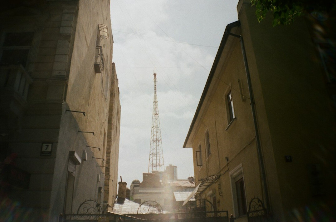 cinematic film scene with color grading