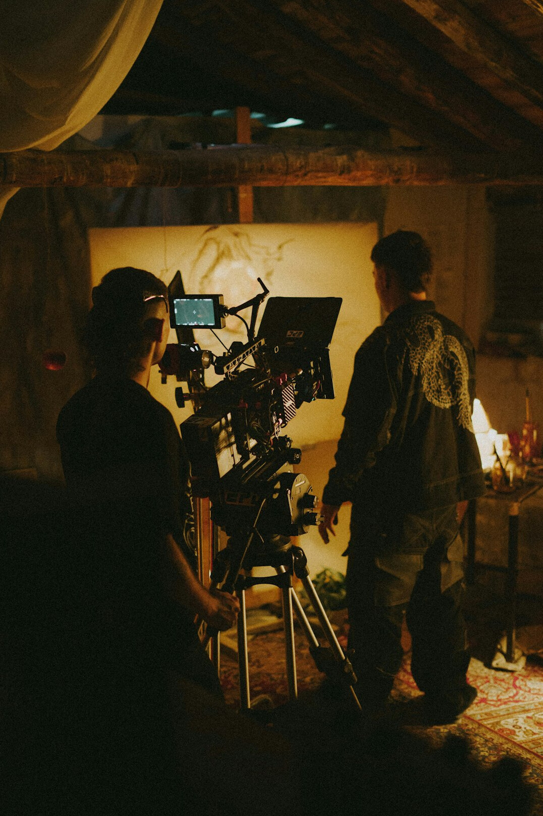 short film scene setup