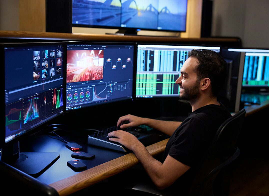 video editing workstation